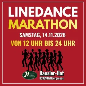 Eventbild: Linedance-Marathon erstmalig am Hausler-Hof