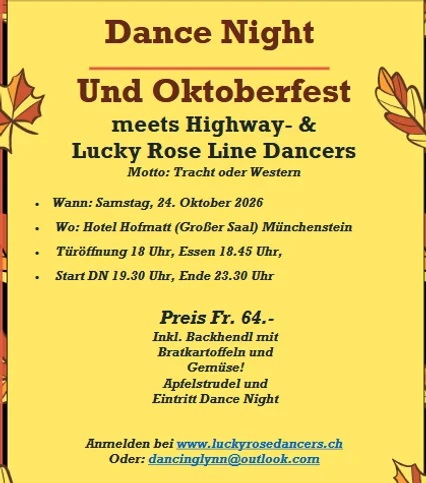 Eventbild: Dance Night und Oktoberfest