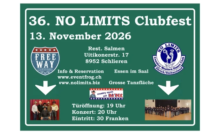 Eventbild: NO LIMITS Clubfest mit FREEWAY